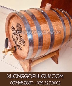 thùng rượu gỗ sồi đẹp